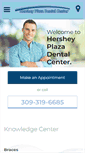 Mobile Screenshot of hersheyplazadental.com